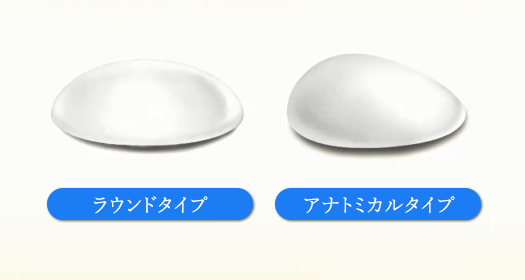 ラウンドタイプとアナトミカルタイプ