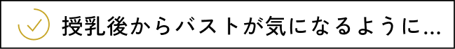 今のバストに少し物足りなさを感じる
