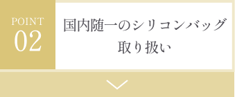 国内随一のシリコンバック取り扱い